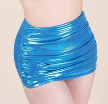 Load image into Gallery viewer, Custom Retro High Waist Skirt Front Bikini Bottom

