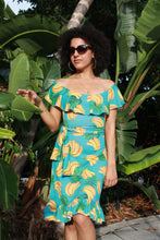 Load image into Gallery viewer, Banana Boat Ruffle Dress
