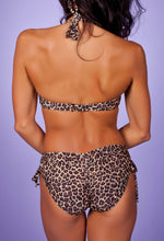 Load image into Gallery viewer, Leopard Lounge Push Up Monokini Swimsuit
