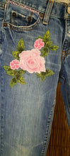 Load image into Gallery viewer, Upcycled/Repurposed/Shabby Chic/Patchwork Jeans/Gap Jeans
