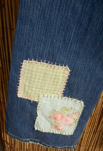 Load image into Gallery viewer, Upcycled/Repurposed/Shabby Chic/Patchwork Jeans/Gap Jeans
