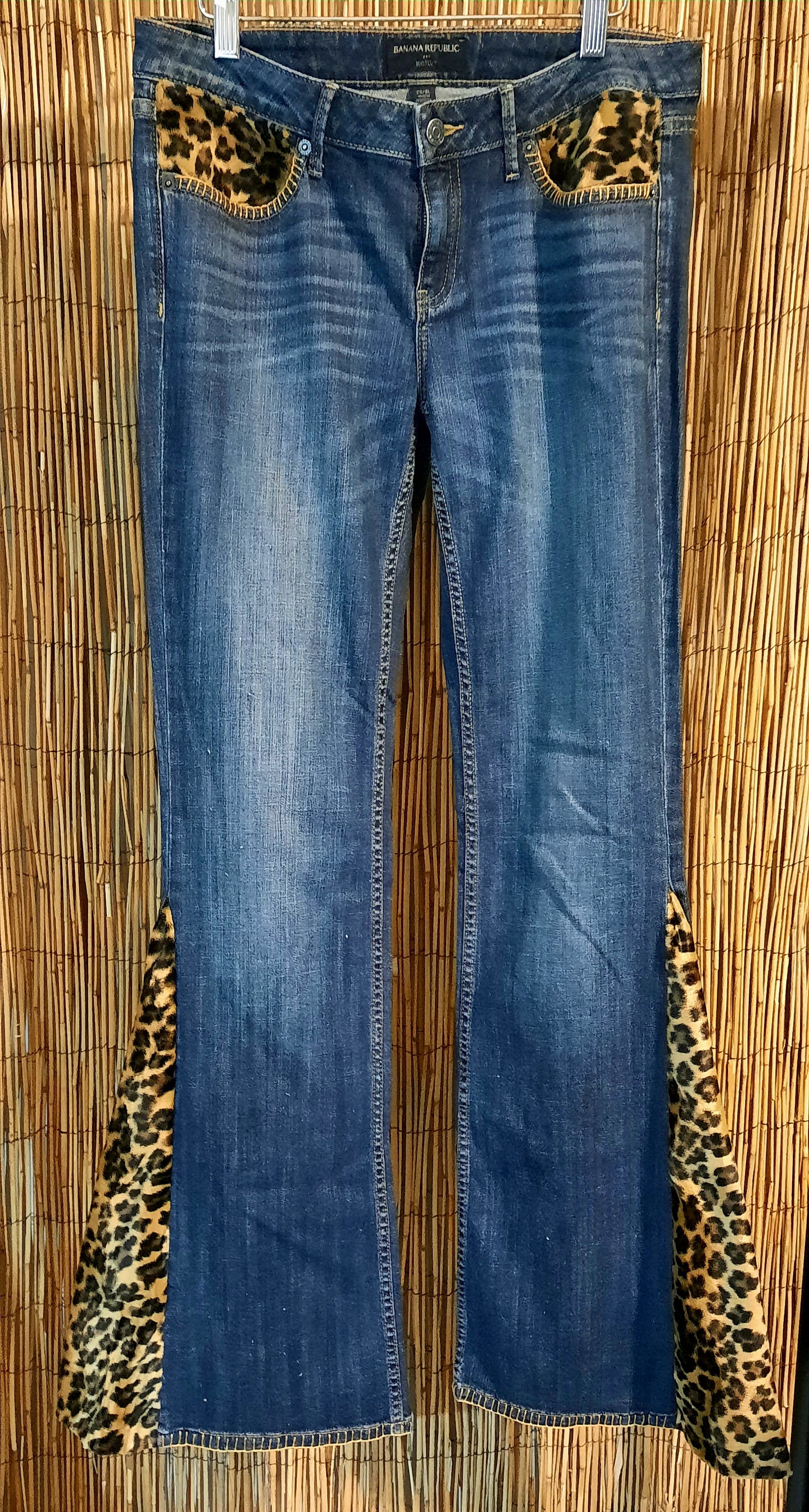 Upcycled Banana Republic Bottom Jeans