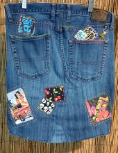 Load image into Gallery viewer, Upcycled/Recycled Lucky Brand Denim Skirt
