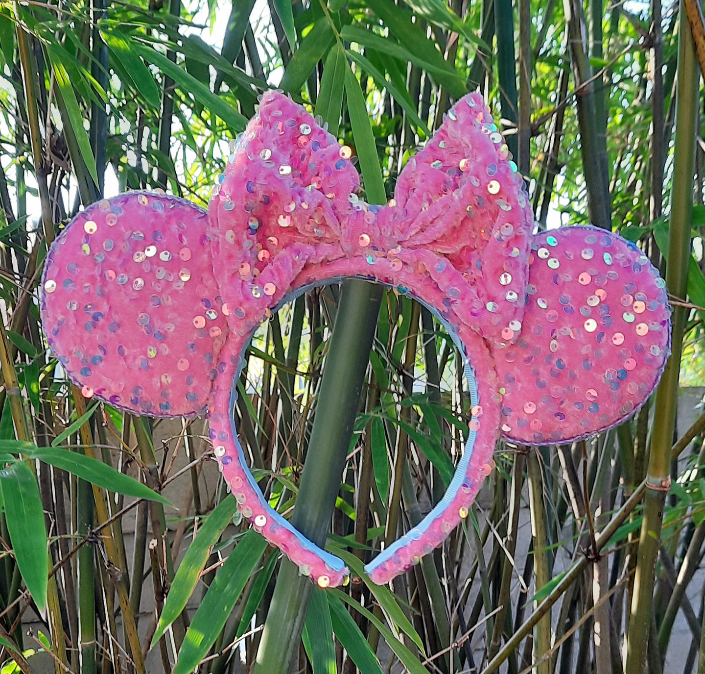 Pink Confetti Mouse Ears