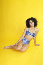 Load image into Gallery viewer, Gingham print swimsuit 
