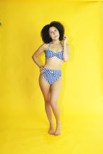 Load image into Gallery viewer, Gingham print retro bikini
