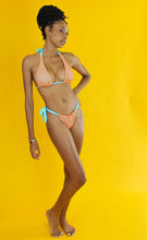 Load image into Gallery viewer, Orange Tie-side Bikini Bottom 

