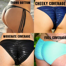 Load image into Gallery viewer, Bikini bottom style coverage
