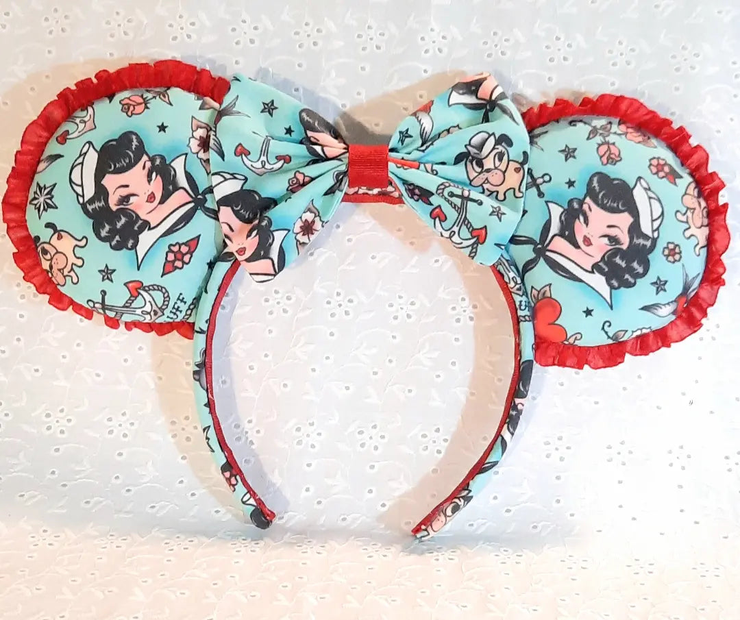 Sailor Girl Mouse Ears