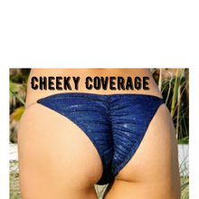 Load image into Gallery viewer, Betty Black Single Strap Cheeky Bikini Bottom
